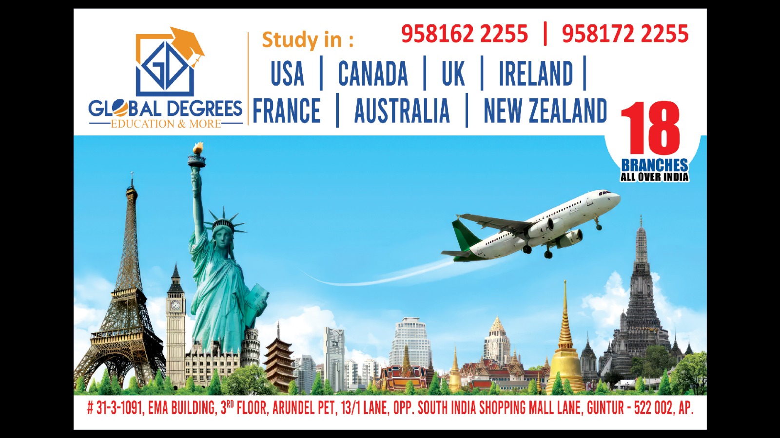Get 8+ IELTS Bands in 4 Weeks | Best IELTS Prep in Guntur -  Global Degrees 20+Year Image