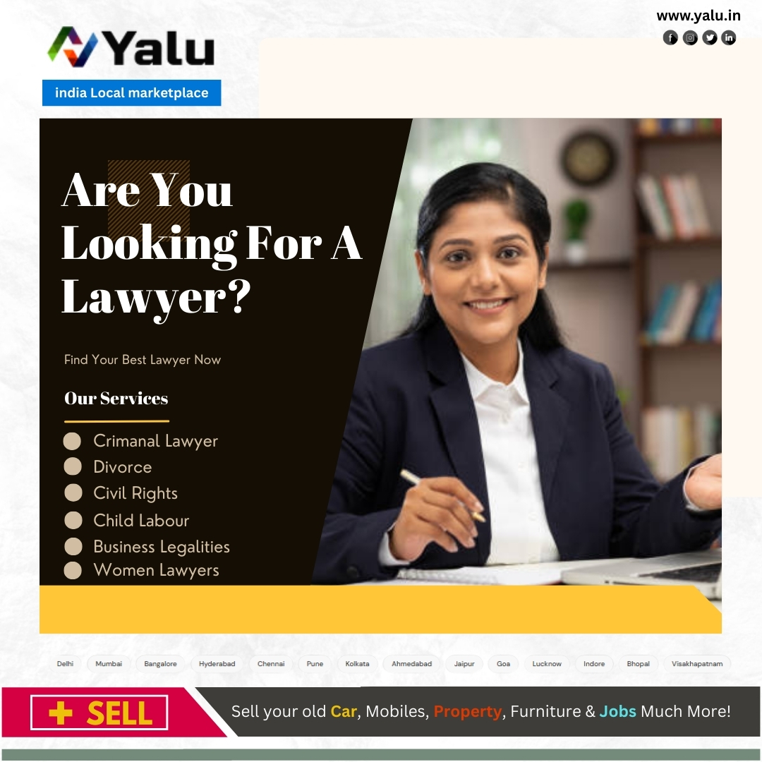 Find Lawyers in Hyderabad – Best Attorneys & Advocates Near You | Yalu.in
