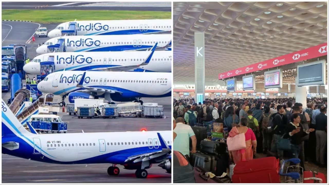 IndiGo Meltdown: 1,200 Flights Cancelled as New Crew Rules Push India’s Largest Airline Into Chaos