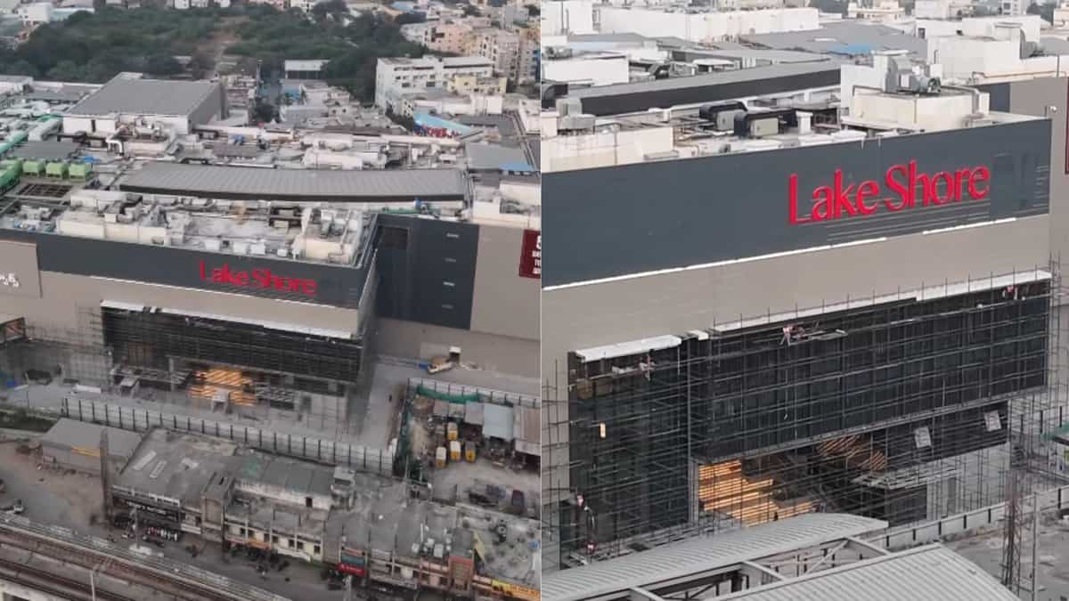 Hyderabad lakeshore mall opening 2025