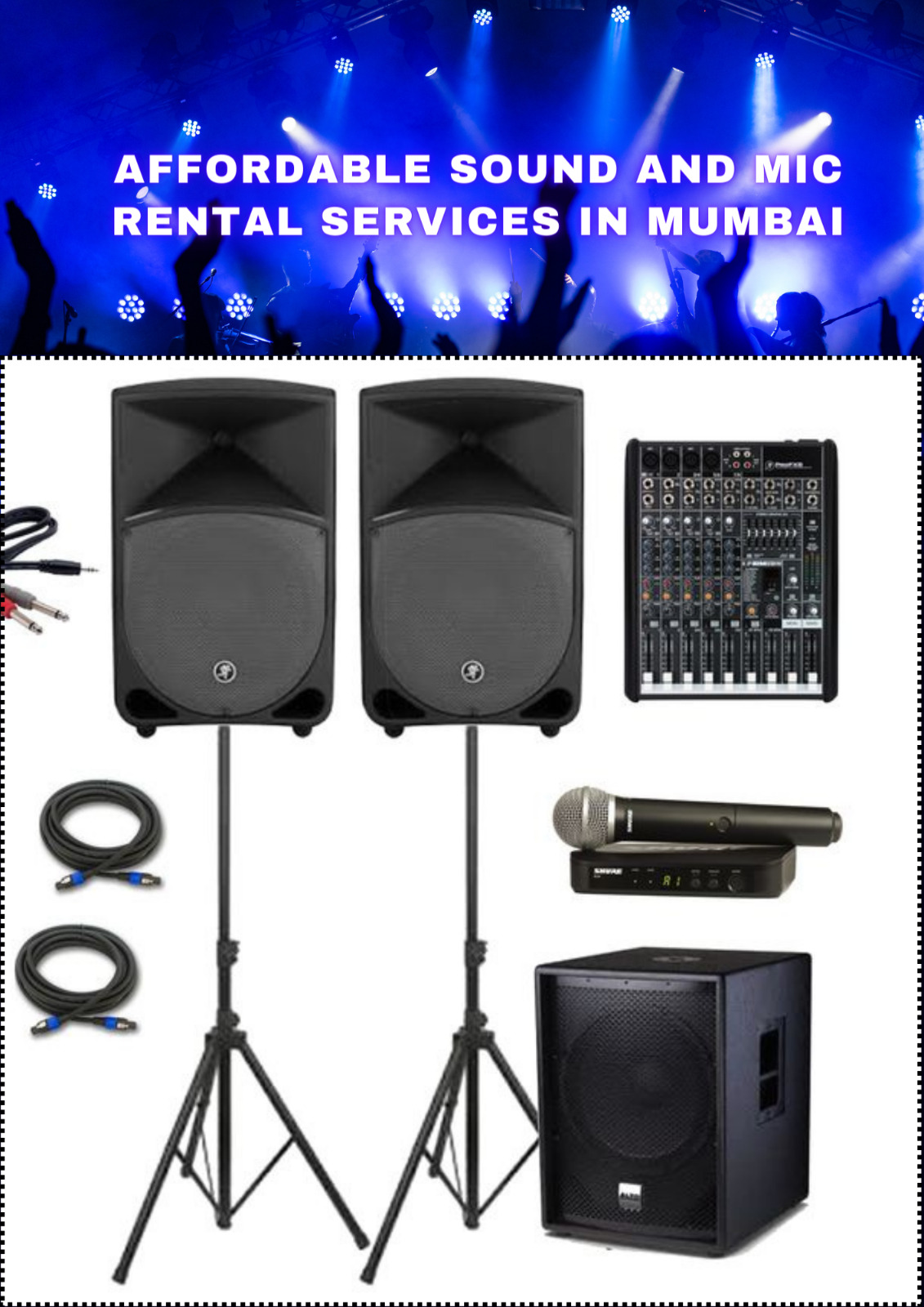  Sound System Rentals in Mumbai Image